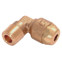 LE-6179 04 13 1/4inch X 4MM Male Stud Elbow Taper